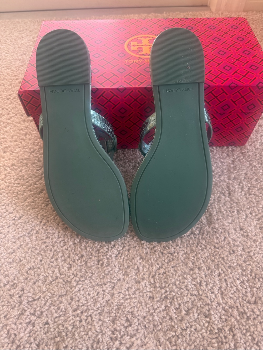 Tory Burch Blue Sandals - Picture 3 of 3